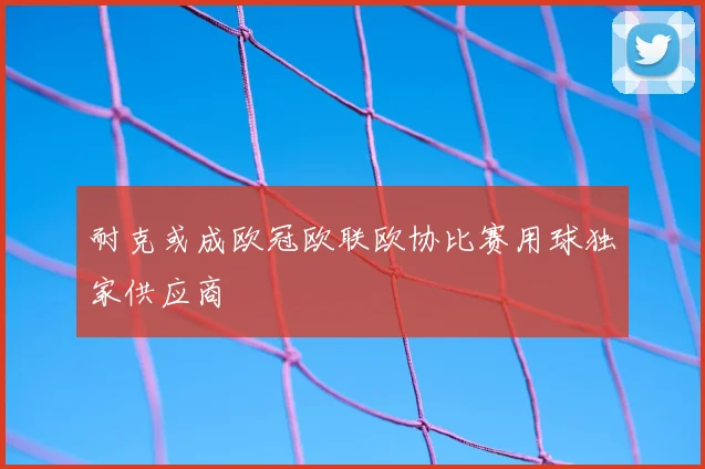 耐克或成欧冠欧联欧协比赛用球独家供应商